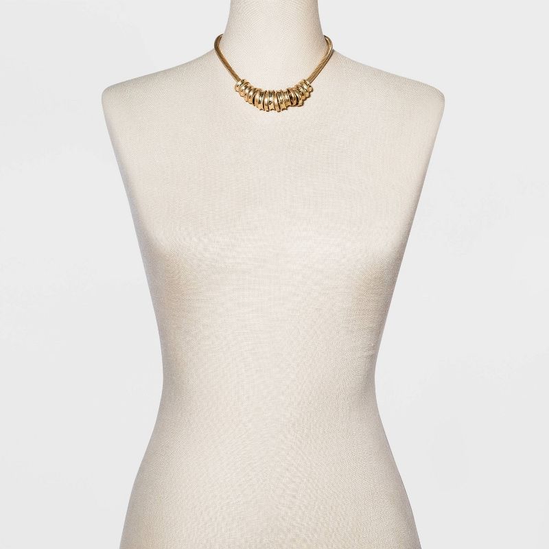 Women's Zirconite Necklace with 1mm Cubic Zirconia Triangle in Sterling Silver - Rhodium