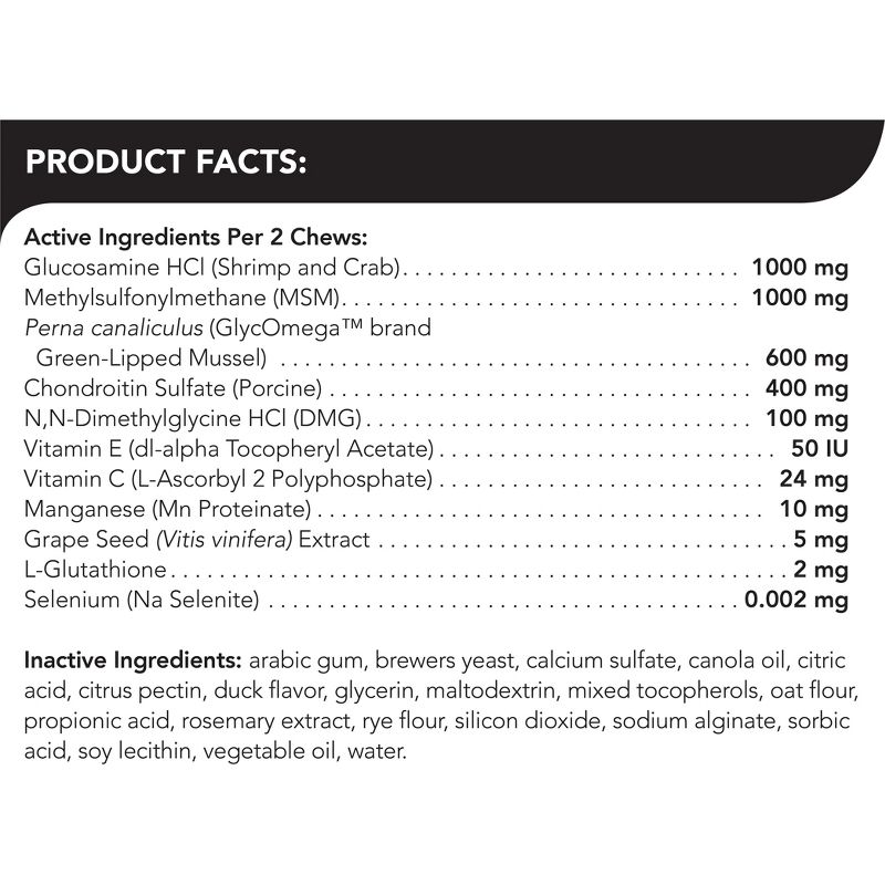 Vetriscience Laboratories GlycoFlex Plus Joint Support for Dogs - 120 ct