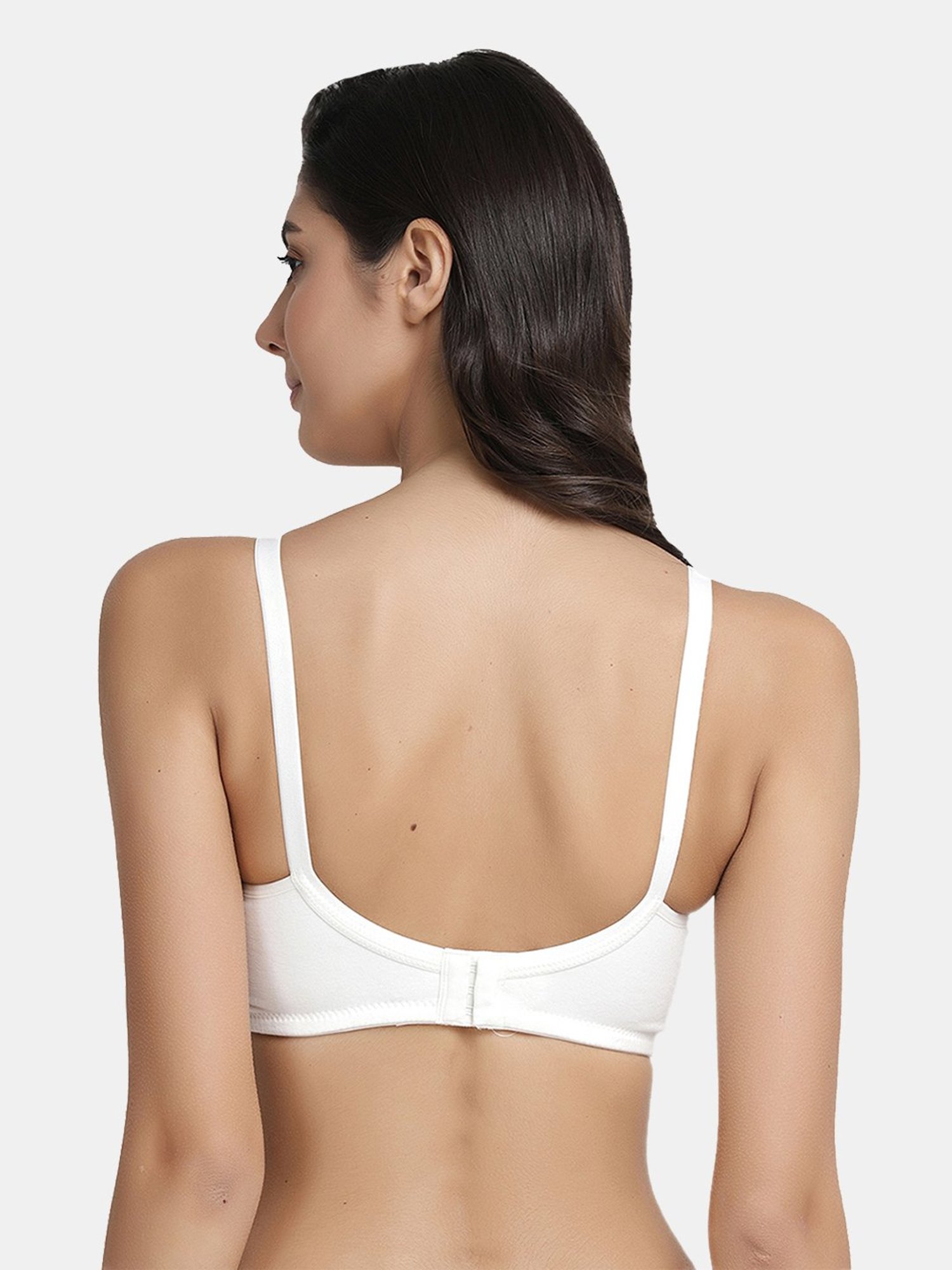 Inner Sense Pink & White Full Coverage Maternity Bra - Pack of 3