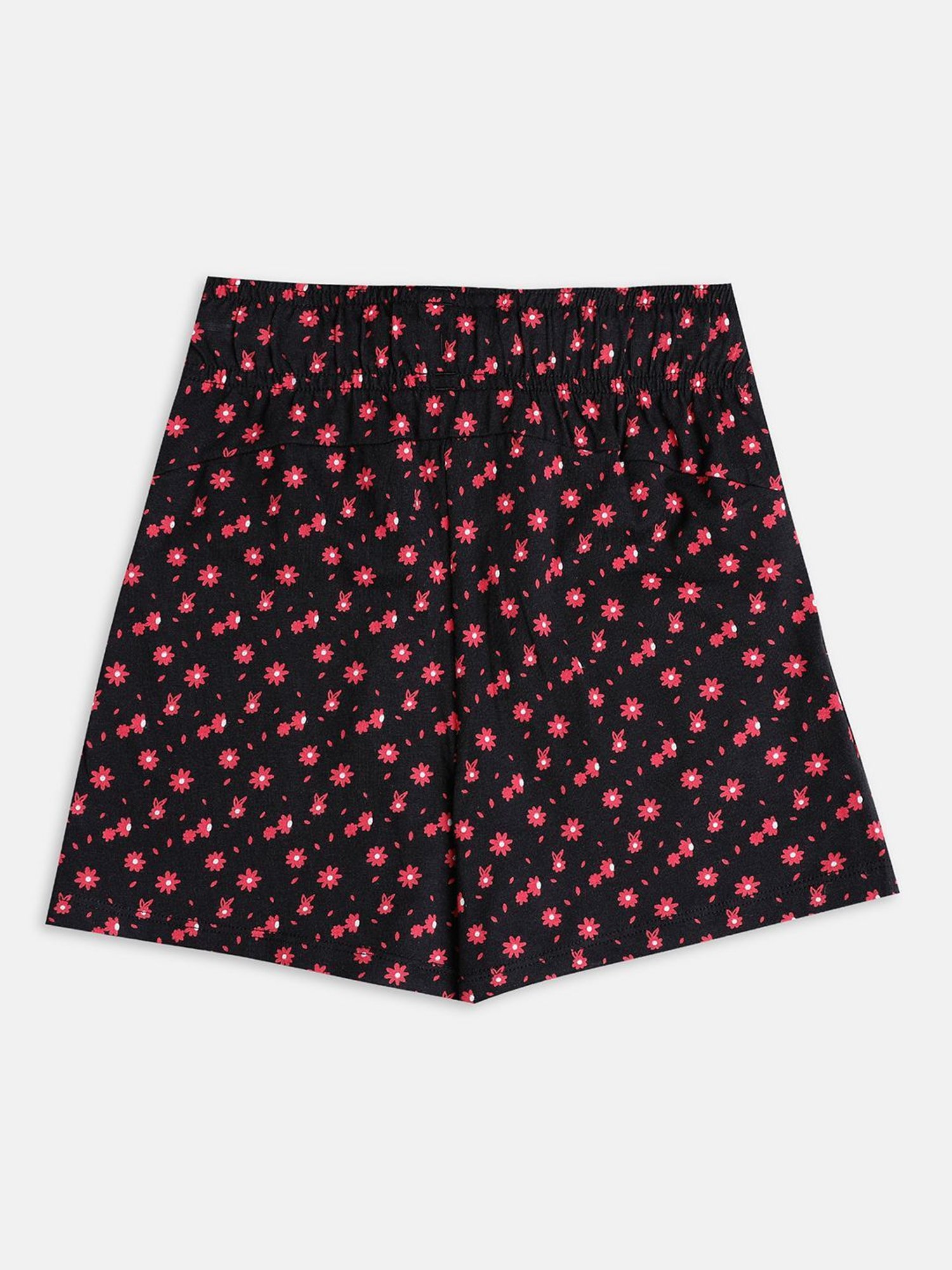 Coolsters by Pantaloons Kids Jet Black Cotton Regular Fit Shorts