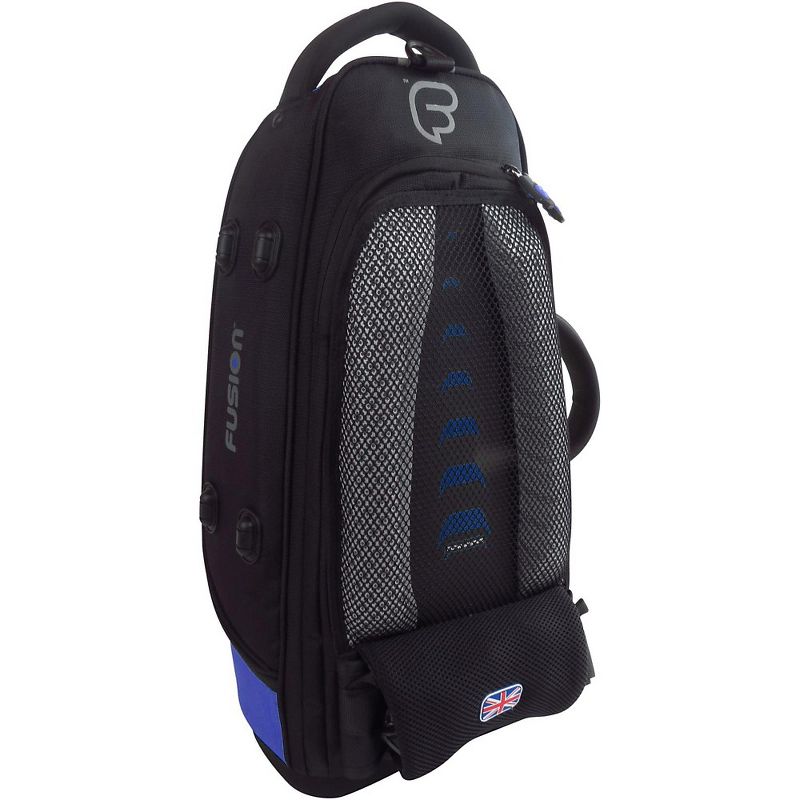 Fusion Premium Trumpet Bag Black and Blue