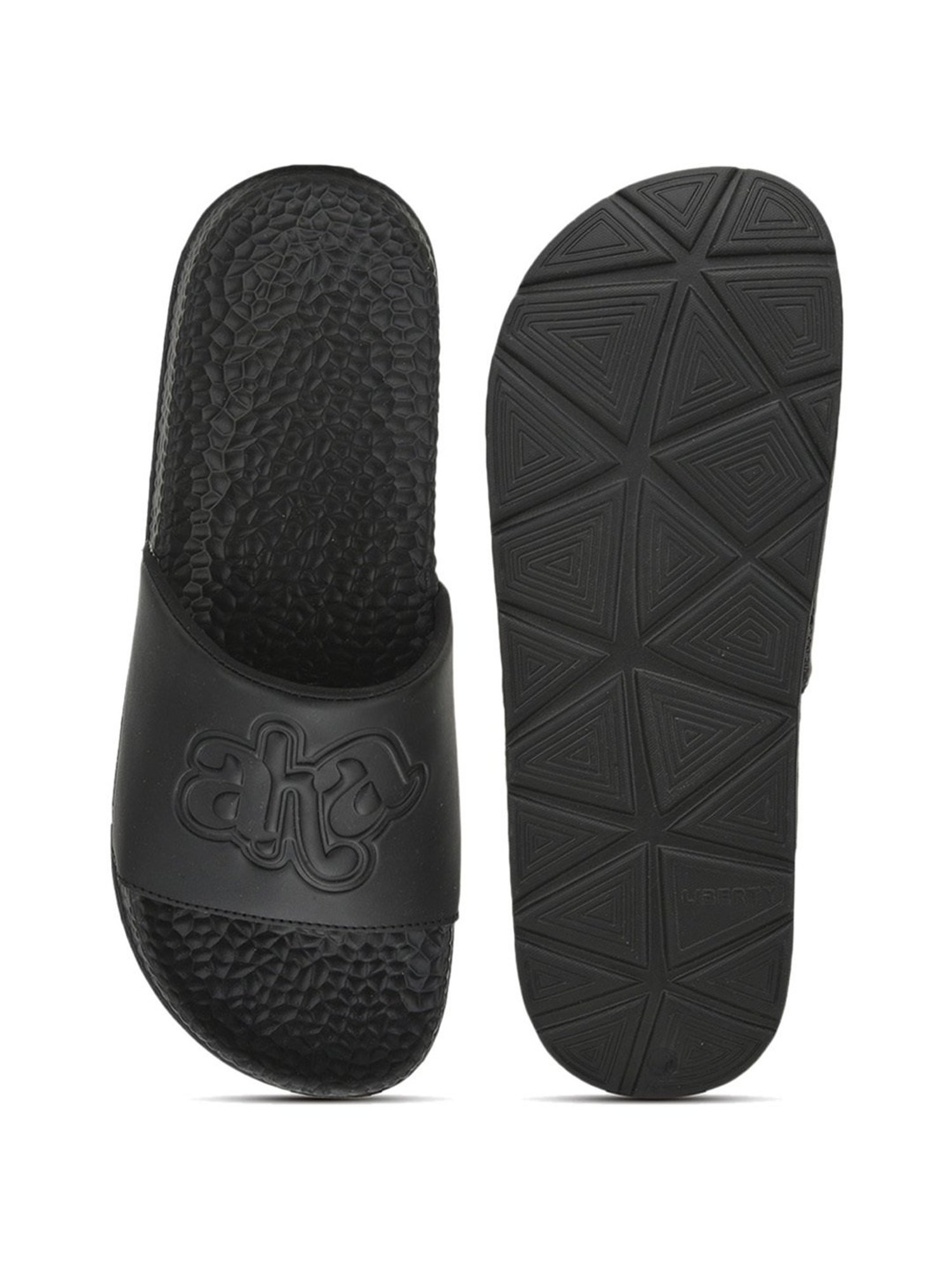 Aha by Liberty Men's Black Slides
