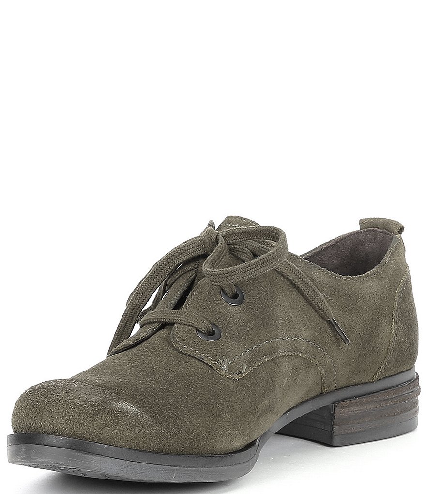 Josef Seibel Sanja 08 Suede Lace-Up Oxfords