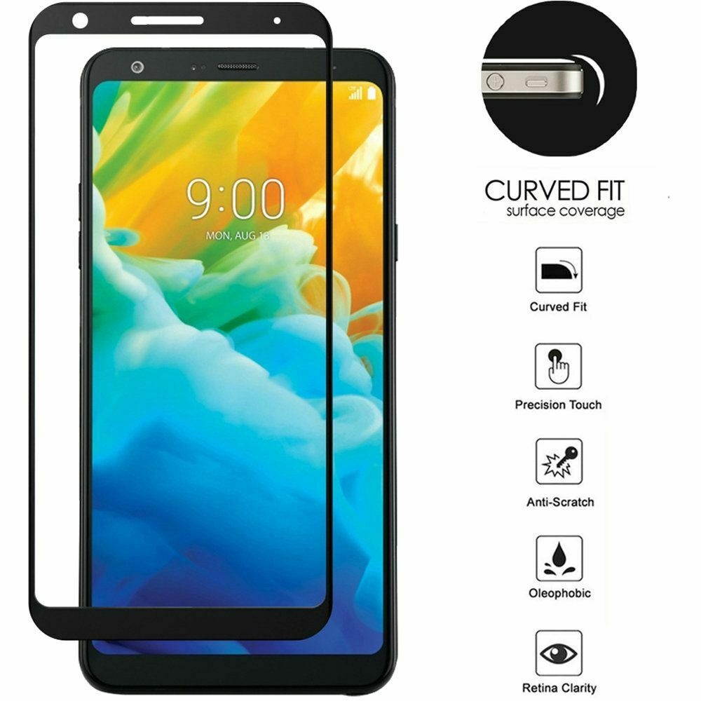 Stylo 5 - Tempered Glass Black Edged Cover
