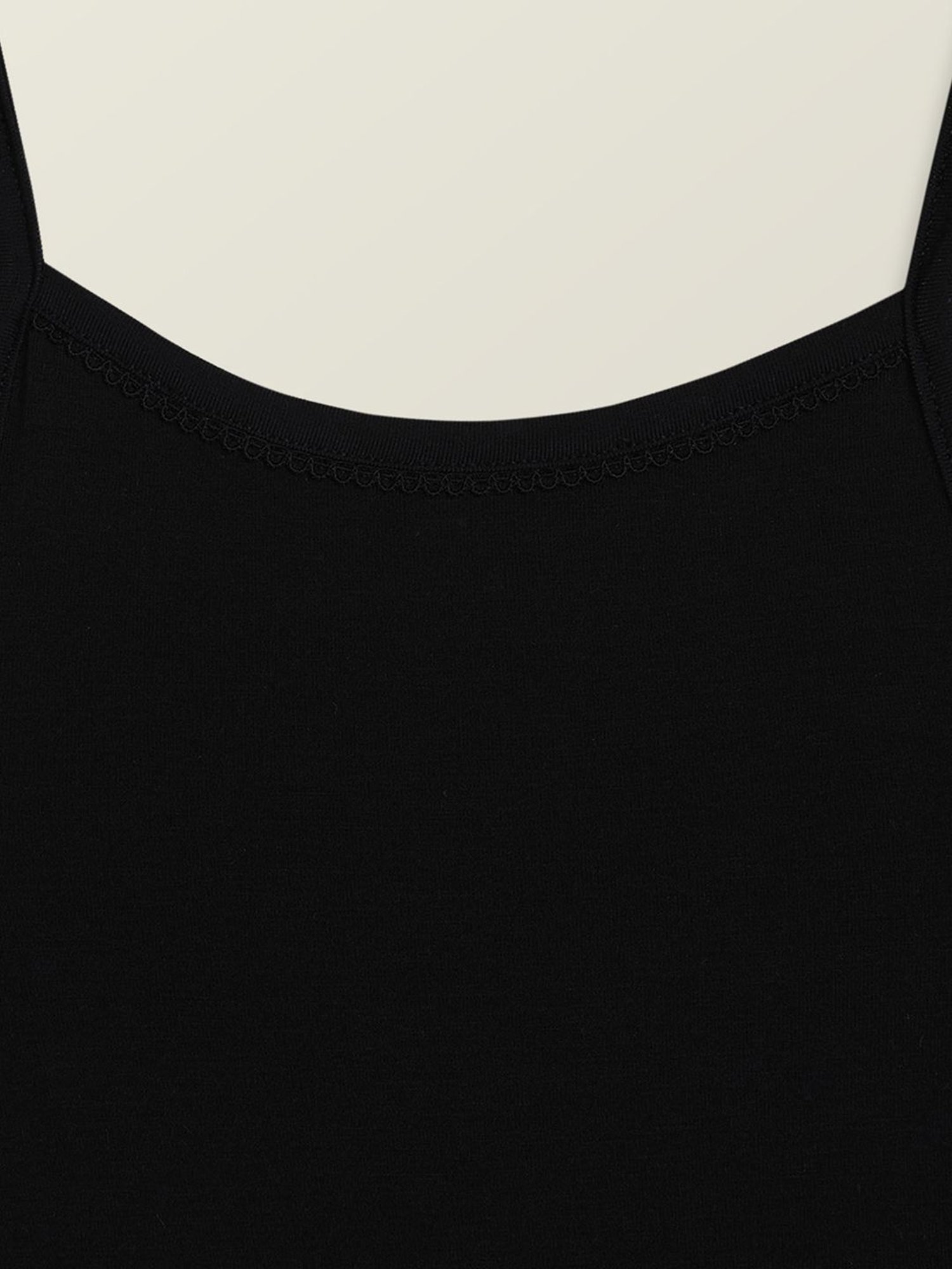 XY Life Kids Black Relaxed Fit Camisole