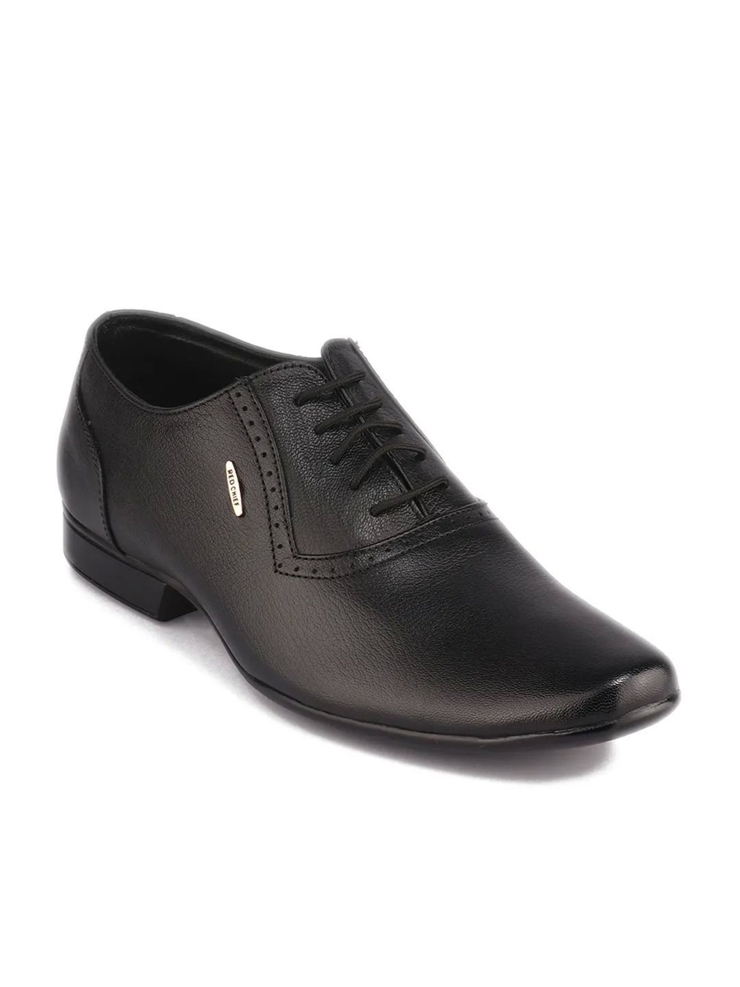 Red Chief Men's Black Oxford Shoes