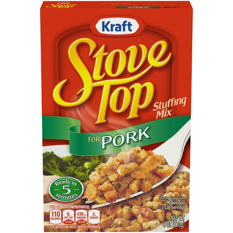 Kraft Stove Top Pork Stuffing Mix 6oz