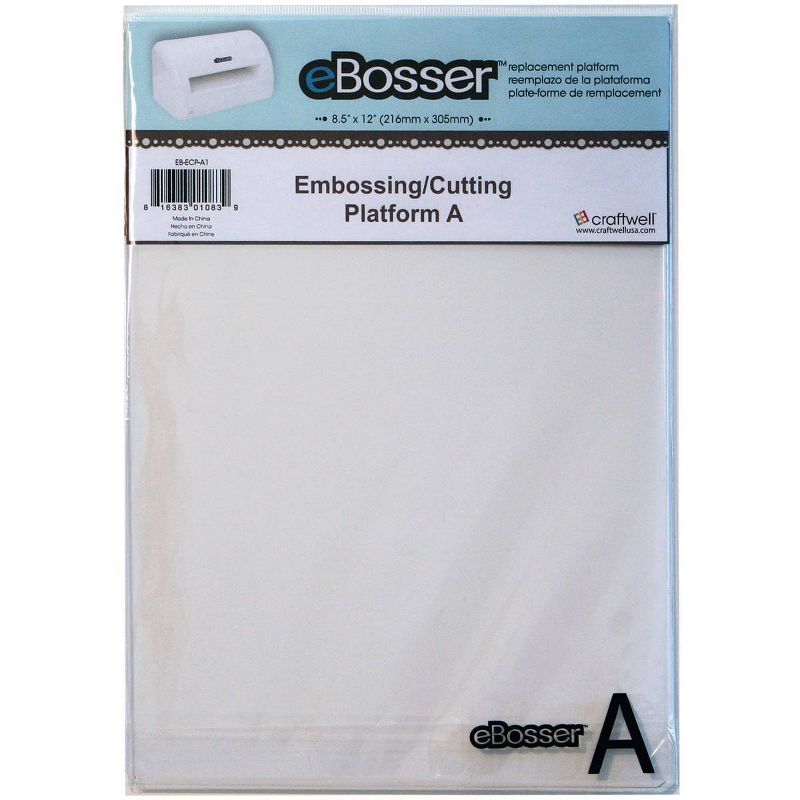 8.5"x12" Embossing/Cutting Replacement Platform A - eBosser