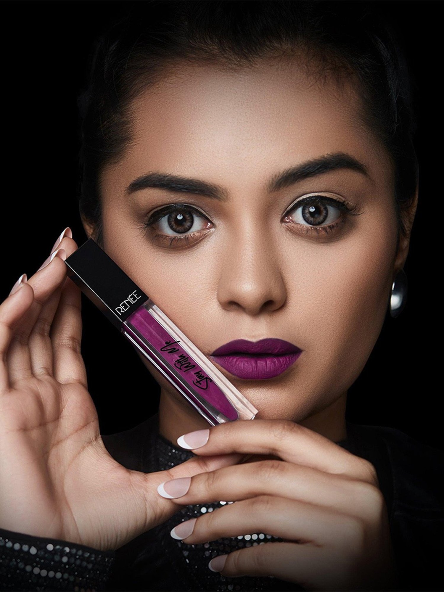 RENEE Stay With Me Matte Lip Color Passion For Grape - 5 ml