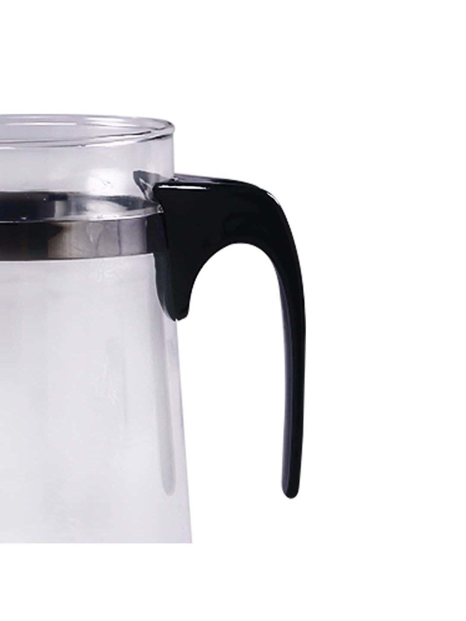 Wonderchef French Press Coffee & Tea Maker with Stainless Steel Plunger & Mesh (350 ml, Black)