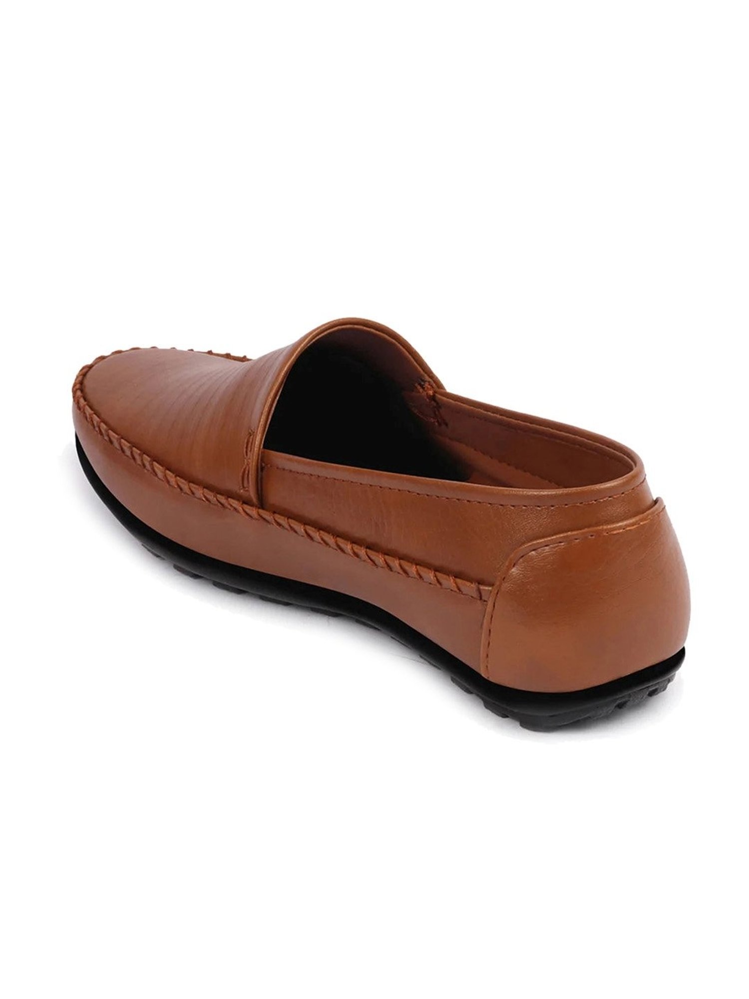 Fausto Men's Tan Casual Loafers