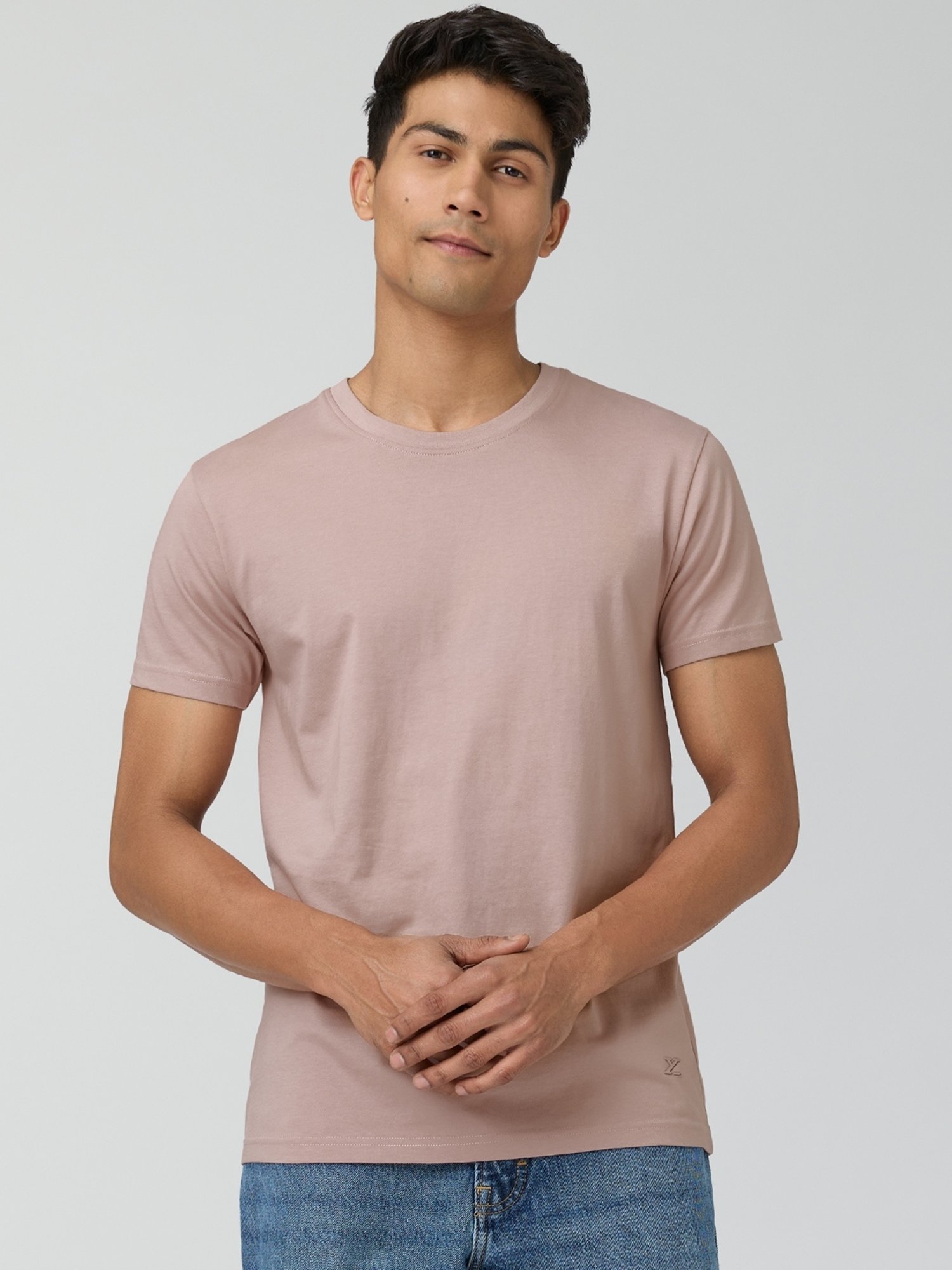 XYXX Tea White Cotton Regular Fit Polo T-Shirt