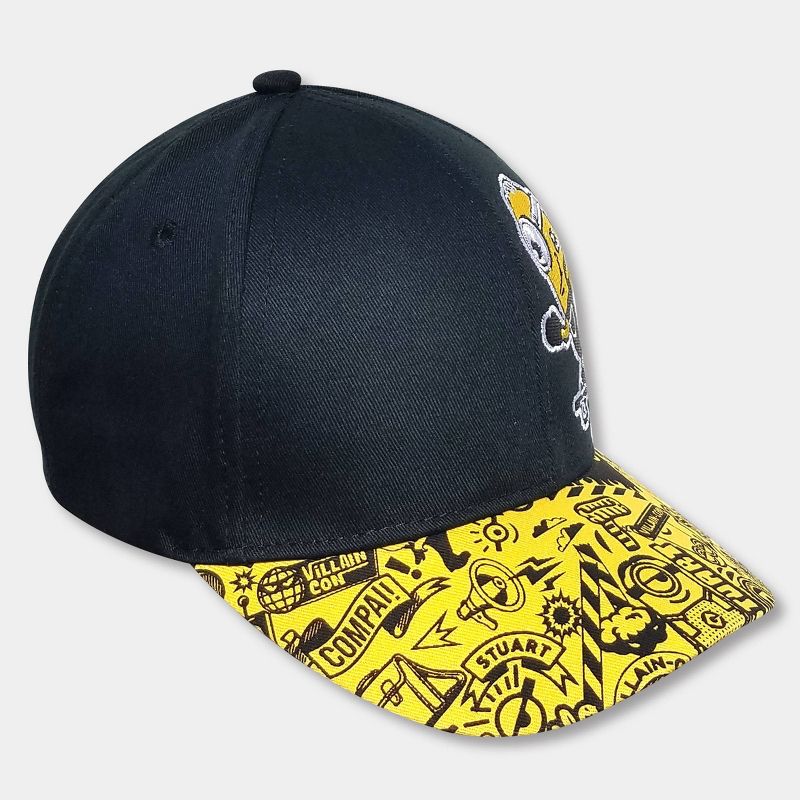 Boys' NASA Flat Brim Baseball Hat - Black