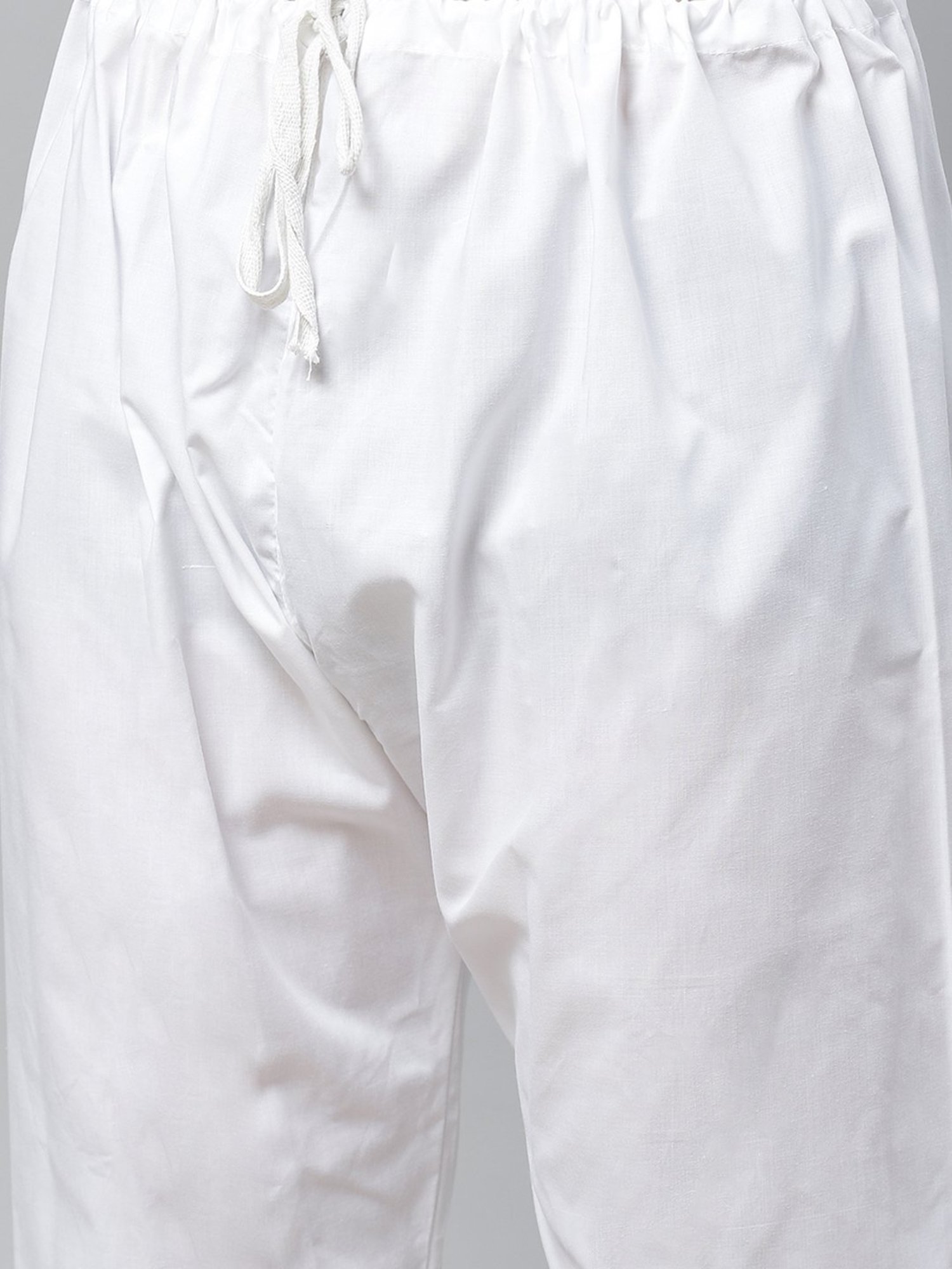 ManQ Grey Regular Fit Ethnic Wear