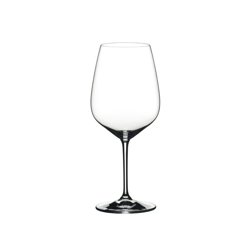 Riedel 6409/0 Heart to Heart Crystal Dishwasher Safe Cabernet Sauvignon Red Wine Glass (2 Pack)