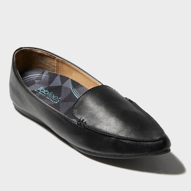 Women's Fab Feet by Foot Petals Ultimate Comfort Insoles Cushion Black Trim To Fit - 1 pair