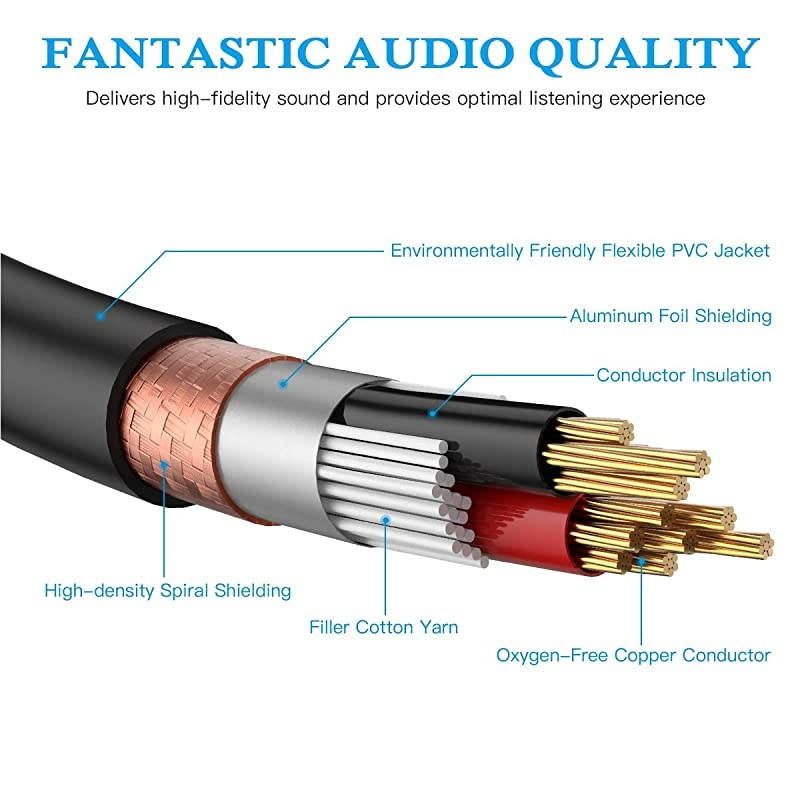 Dual XLR Female to 35 mm TRS Stereo Microphone Cable 2 XLR Female to 18 inch TRS Stereo Y Splitter Patch Cable 33 Feet