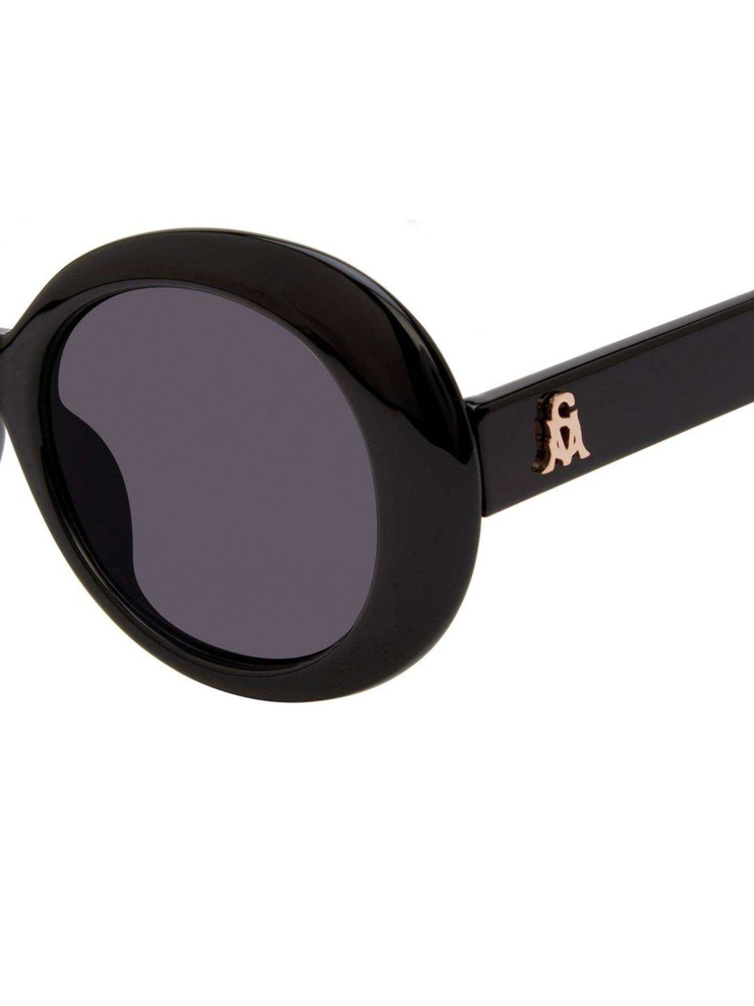 STEVE MADDEN Grey Round UV Protection Sunglasses for Women