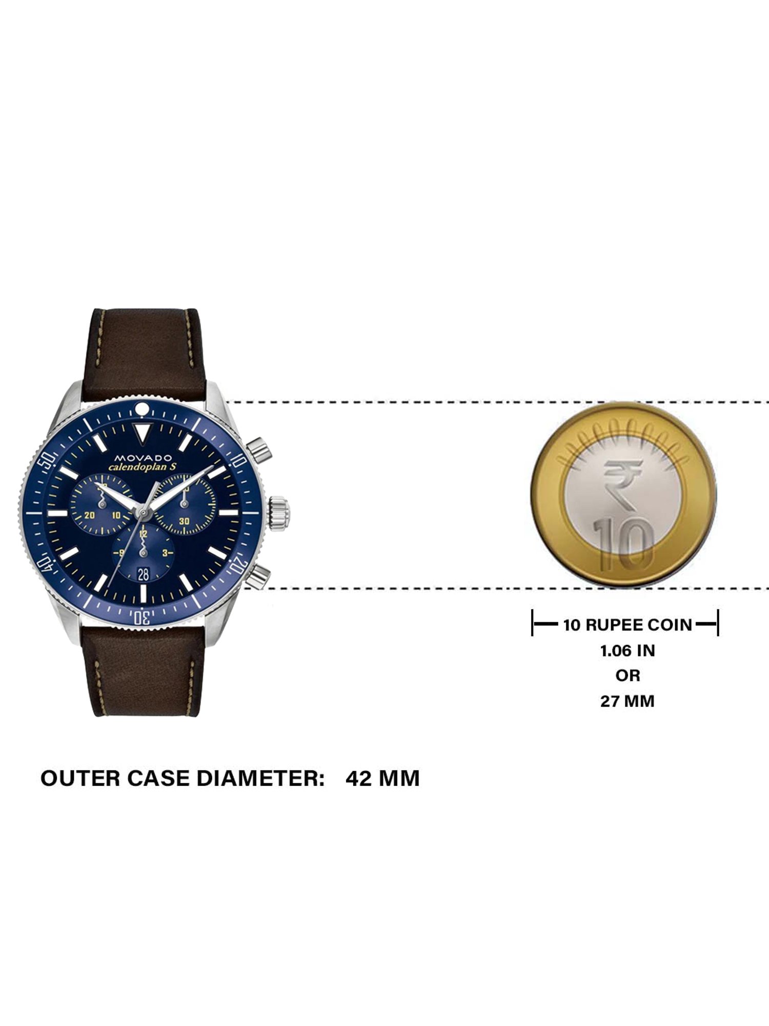 Movado MGI-3650061 Heritage Analog Watch for Men