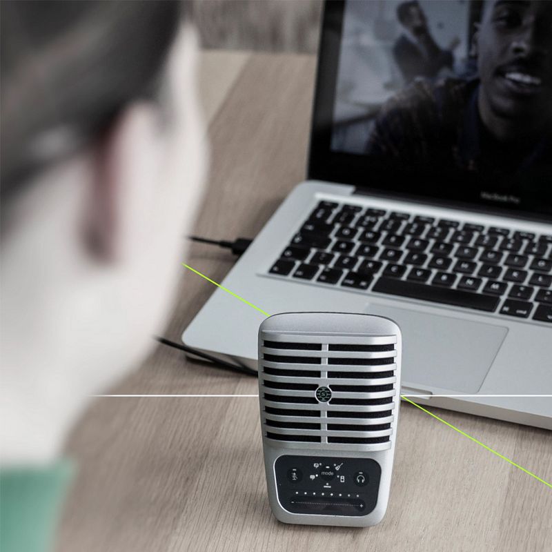 Shure MV51 Digital Large Diaphragm Condenser Microphone (Silver)