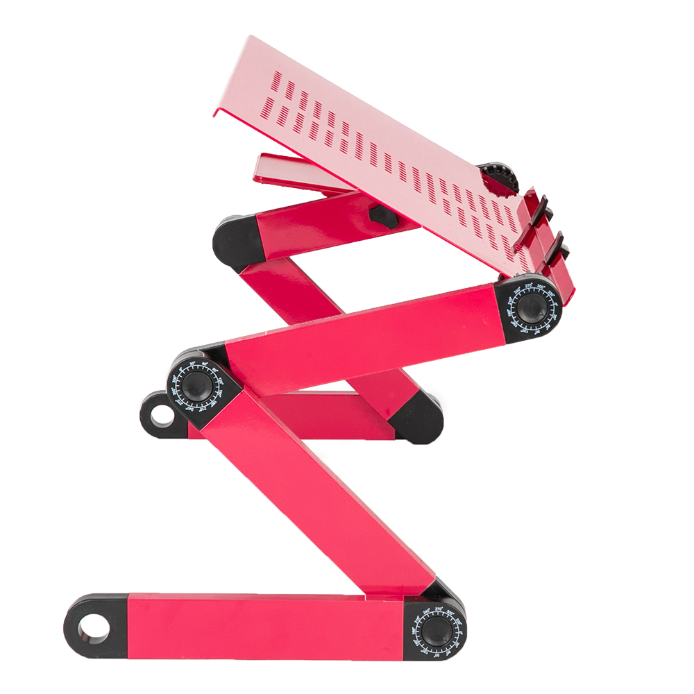 Laptop Stands Adjustable&nbsp;Lap Desks Portable Laptop Bed Table with Cooling Fans & Mouse Pad for Couch, Bed, Sofa