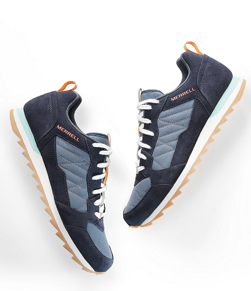 Merrell Men's Alpine Leather & Nylon Lace-Up Sneaker