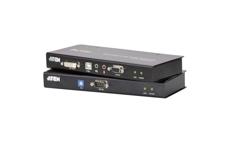 ATEN CE600 KVM Console/Extender-TAA Compliant - 1 Computer(s) - 196.85 ft Range - WUXGA - 1920 x 1200 Maximum Video Resolution - 2 x Network (RJ-45)