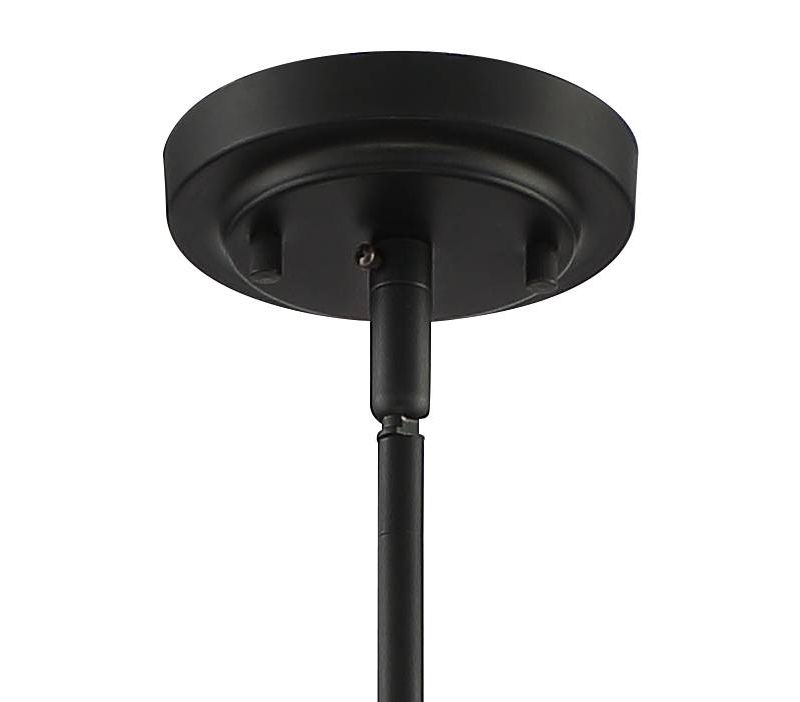 Regency Hill Aurine 18" Wide Matte Black and Crystal Floral 5-Light Chandelier