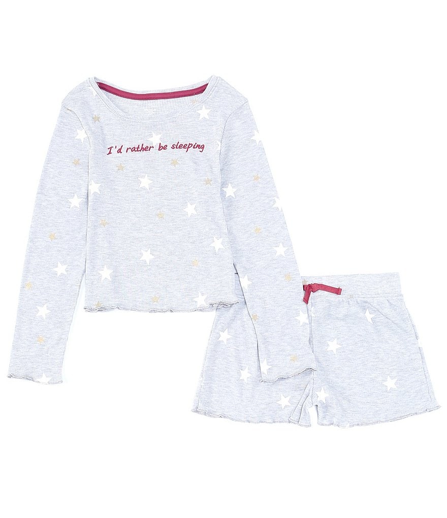 Dream Life Big Girls 7-16 Dream On Ombre 2-Piece Pajamas Set