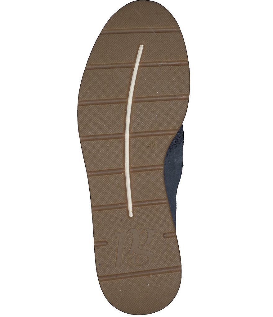 Paul Green Ivy Nubuck Leather Woven Embossed Slip-On Loafers