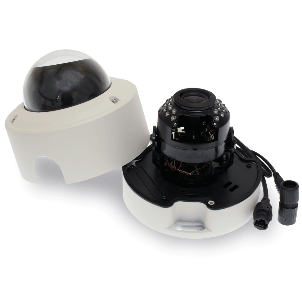 GW 16 Channel H.265 HEVC NVR w/ 4K HDMI Output 5MP Security System, 12 x HD 5MP IP PoE Camera (2592 x 1920p) In/Outdoor Digital WDR - 5 Megapixel (More Pixels Than 1080P, 300% More Detailed Than 720P)