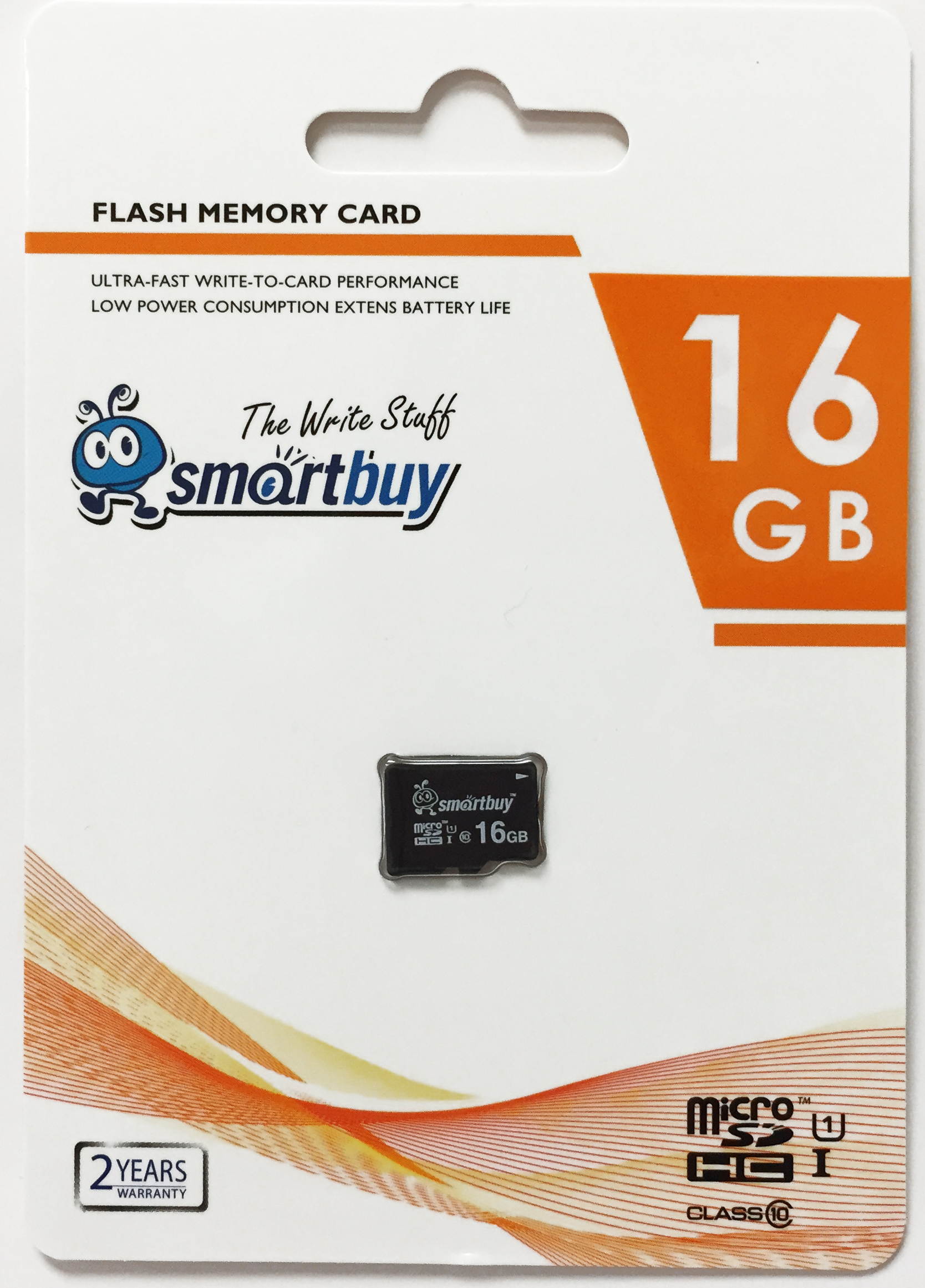 Smartbuy 16GB Micro SDHC Class 10 TF Flash Memory Card SD HC C10 Ultra U1 UHS-I HD Fast Speed for Camera Mobile Phone Tab GPS MP3 TV