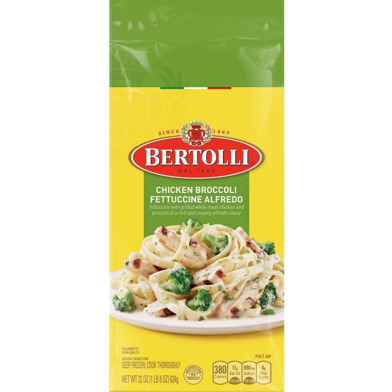 Bertolli Frozen Chicken Broccoli Fettuccine Alfredo - 22oz