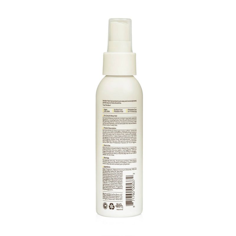 Sun Bum Curls & Waves Hair Detangler - 4oz