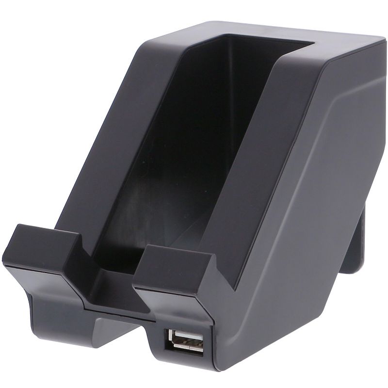Bostitch Konnect Plastic Phone Dock with USB Port 3" W Black (KT-PHONE-BLK) 24340006