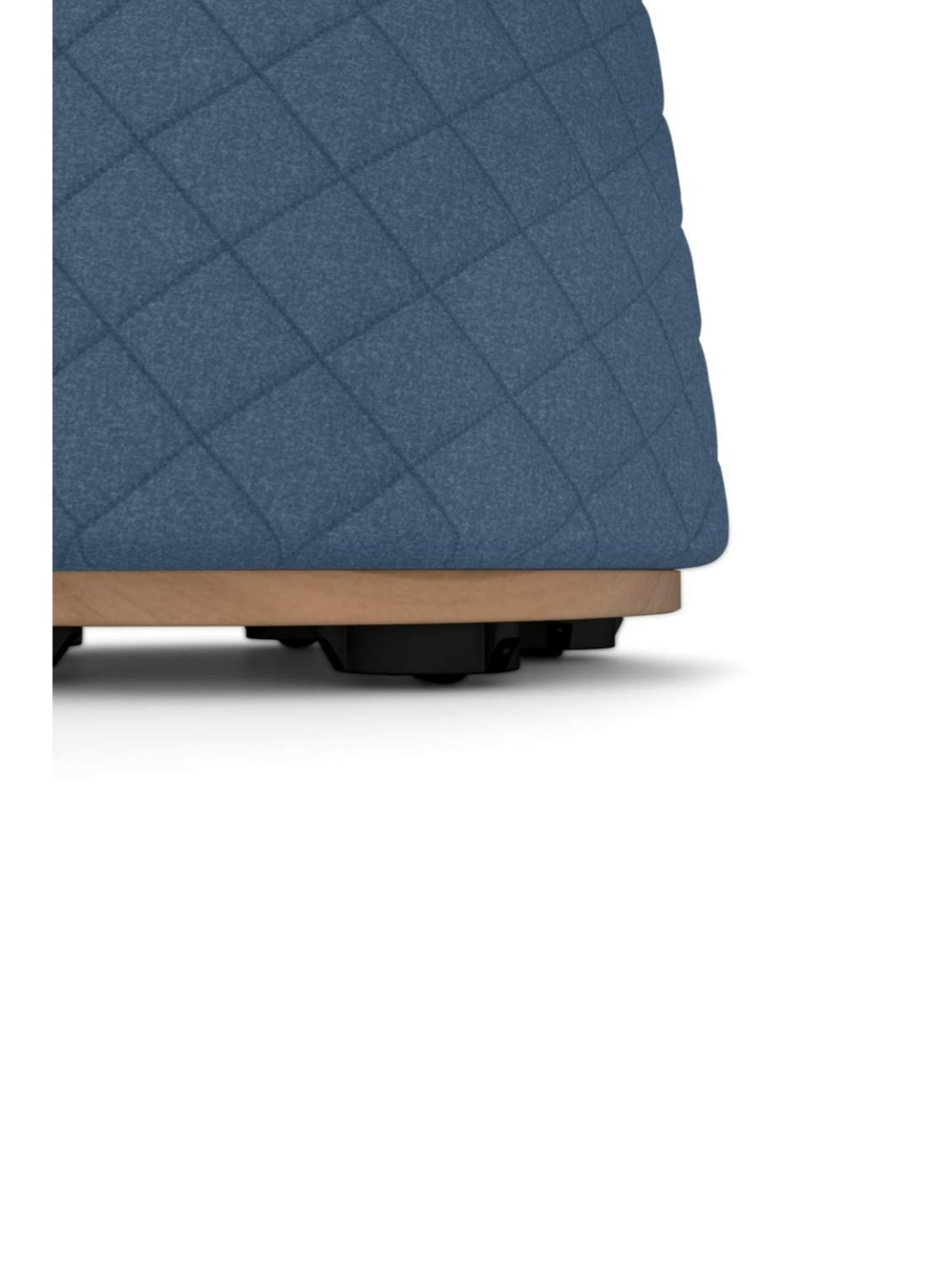 Godrej Interio Drift ?Peacock Green Plywood Pouf (1 Year Warranty)