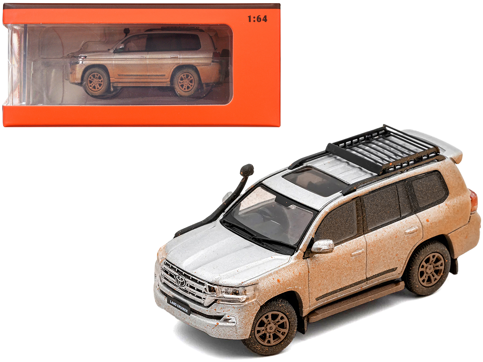 2014 Toyota Land Cruiser 76 Merlot Red Metallic 1/64 Diecast Model Car by Paragon Models