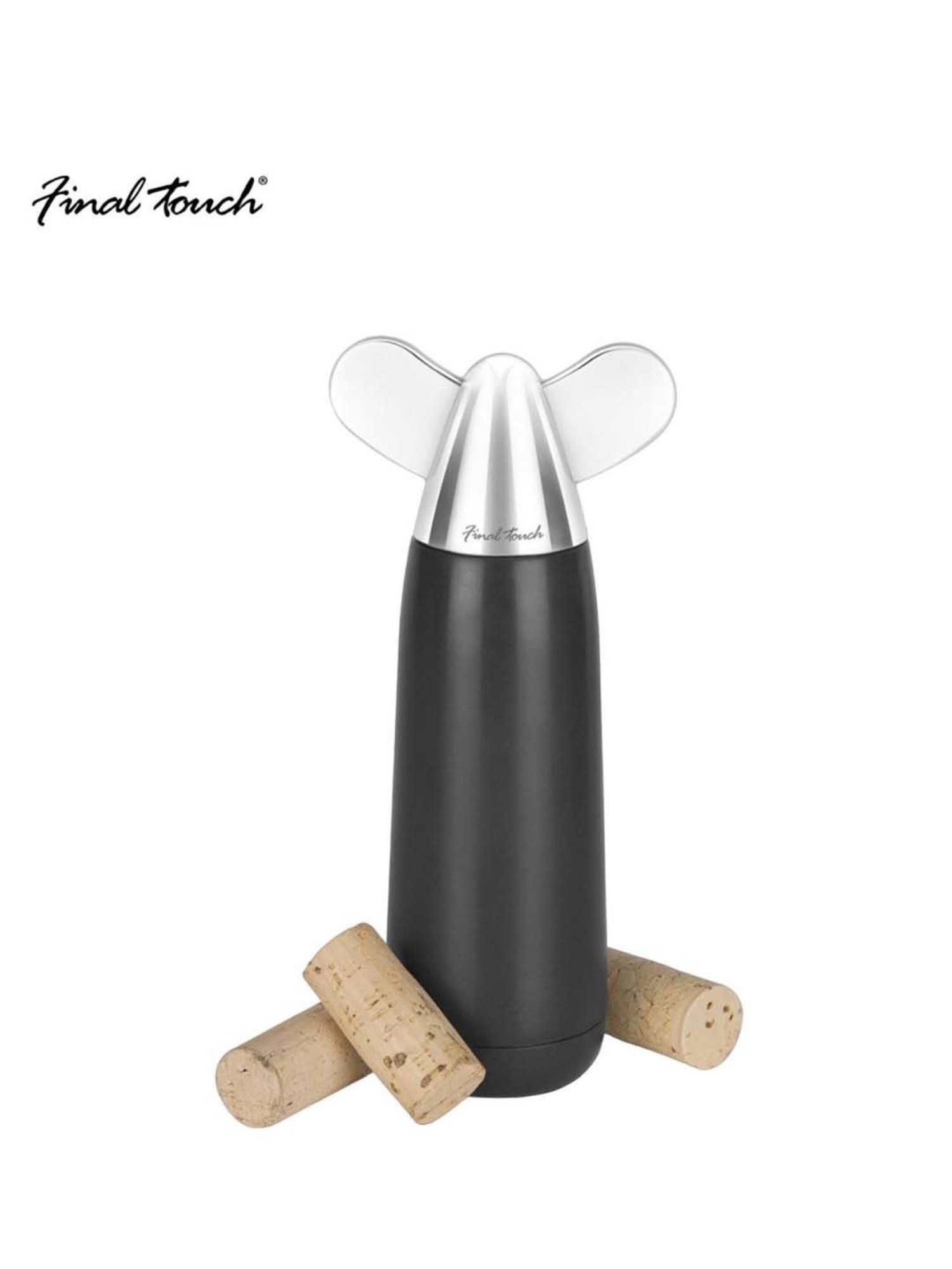 Final Touch Black Smooth Move Corkscrew