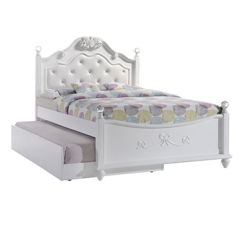 Annie Bed with Trundle - Full - White - Picket House Furnishings