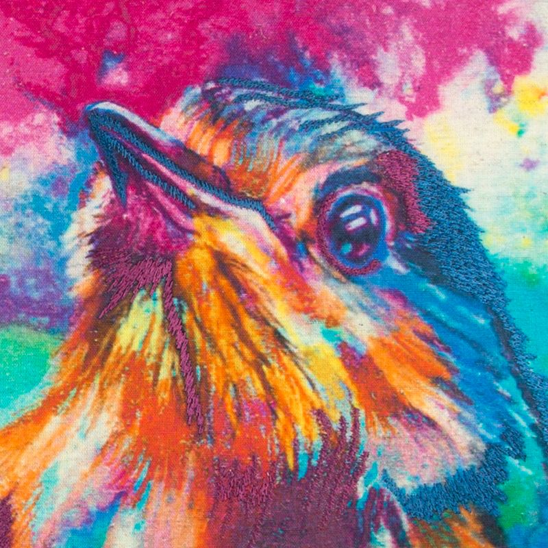 Rizzy Home Animal Print Throw Pillow Blue