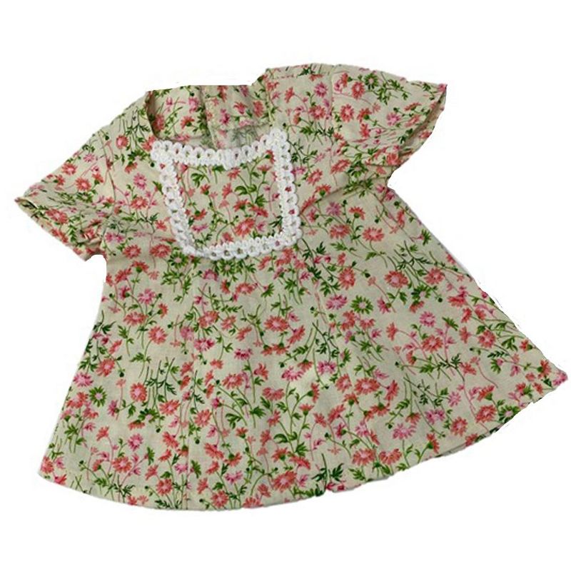 Doll Clothes Superstore Flowers Dress Fits 15-16 Inch Baby Dolls On Sale