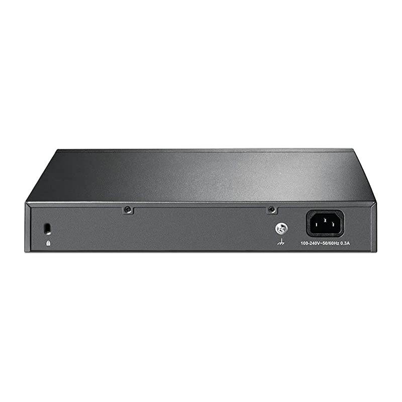 24Port Fast Ethernet Unmanaged Switch | Plug and Play | DesktopRackmount | Metal | Fanless | Limited Lifetime TLSF1024D