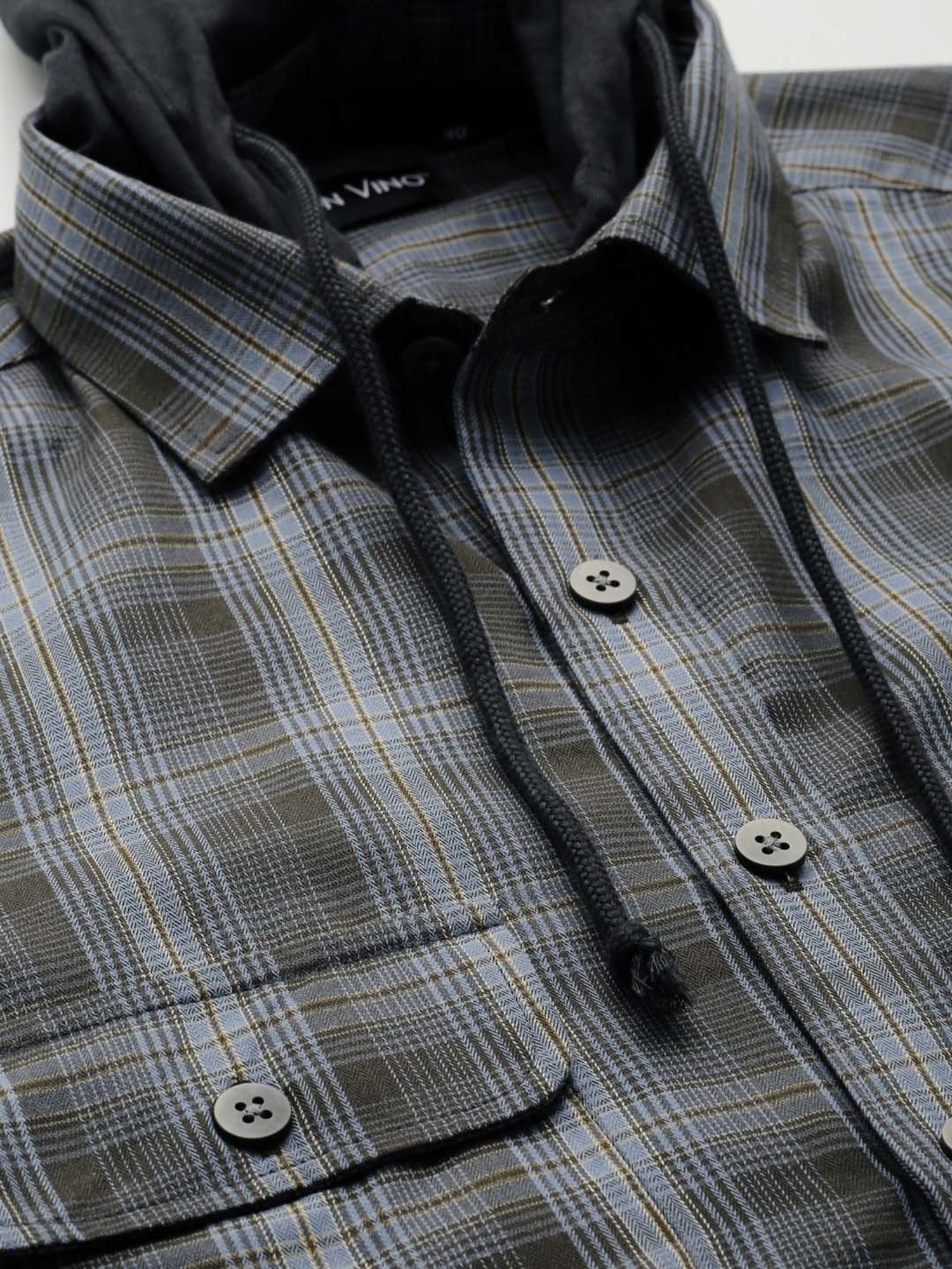 Don Vino Multicolor Slim Fit Check Shirt