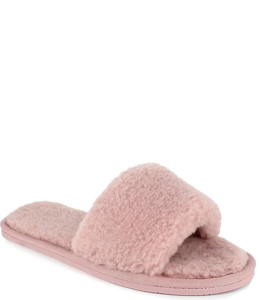 Splendid Carmen Faux Fur Shearling Slides