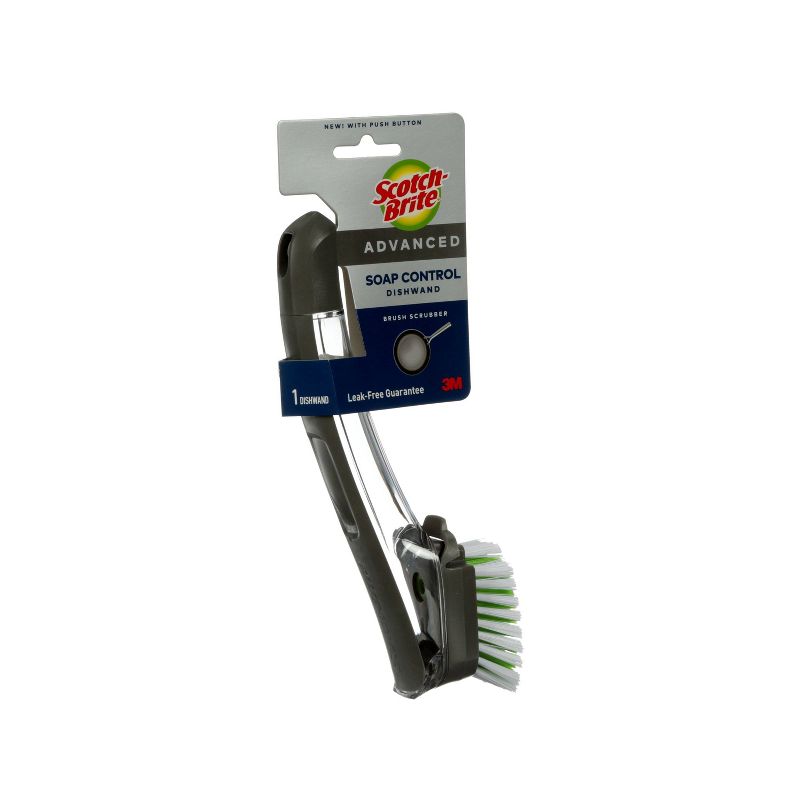 Scotch-Brite Advanced Soap Control Brush Scrubber Dishwand
