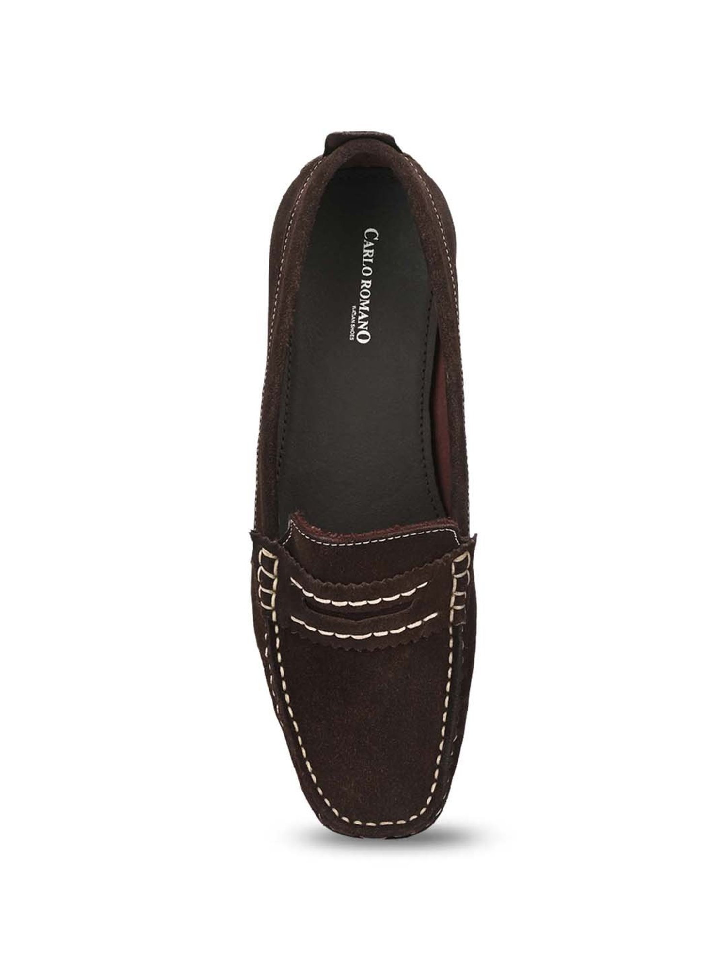 Carlo Romano Women's Brown Casual Loafers