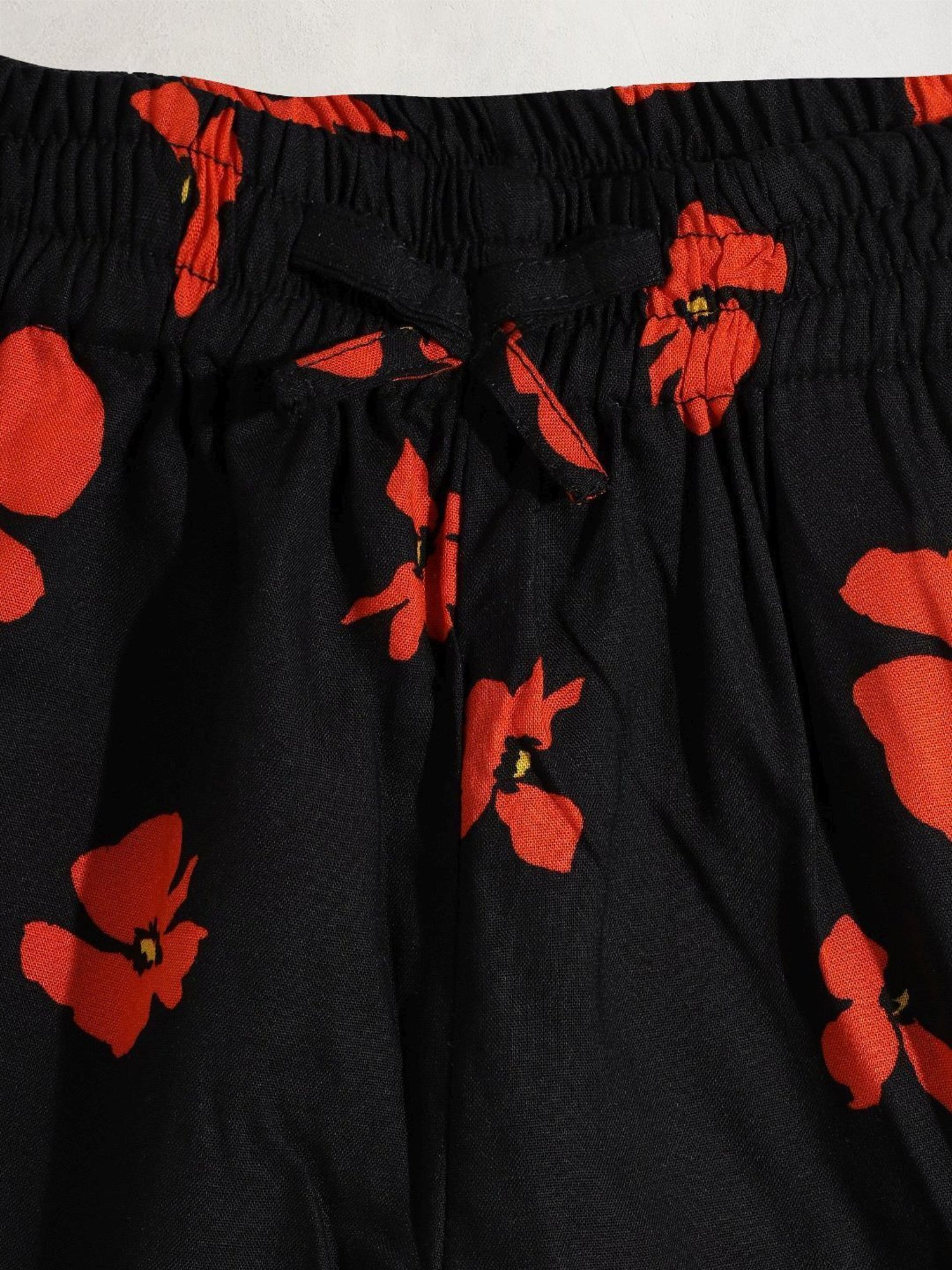 Berrytree Organic Girls Blue Cotton Clouds Print Night Suits