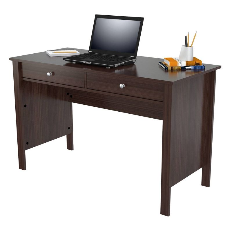 Writing Desk with 2 Drawers Espresso - Inval