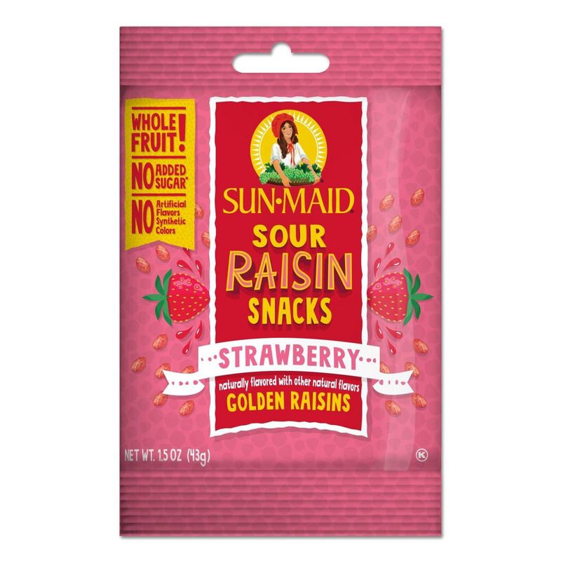 Sun-Maid Strawberry Sour Raisin Snacks - 12ct/1.5oz