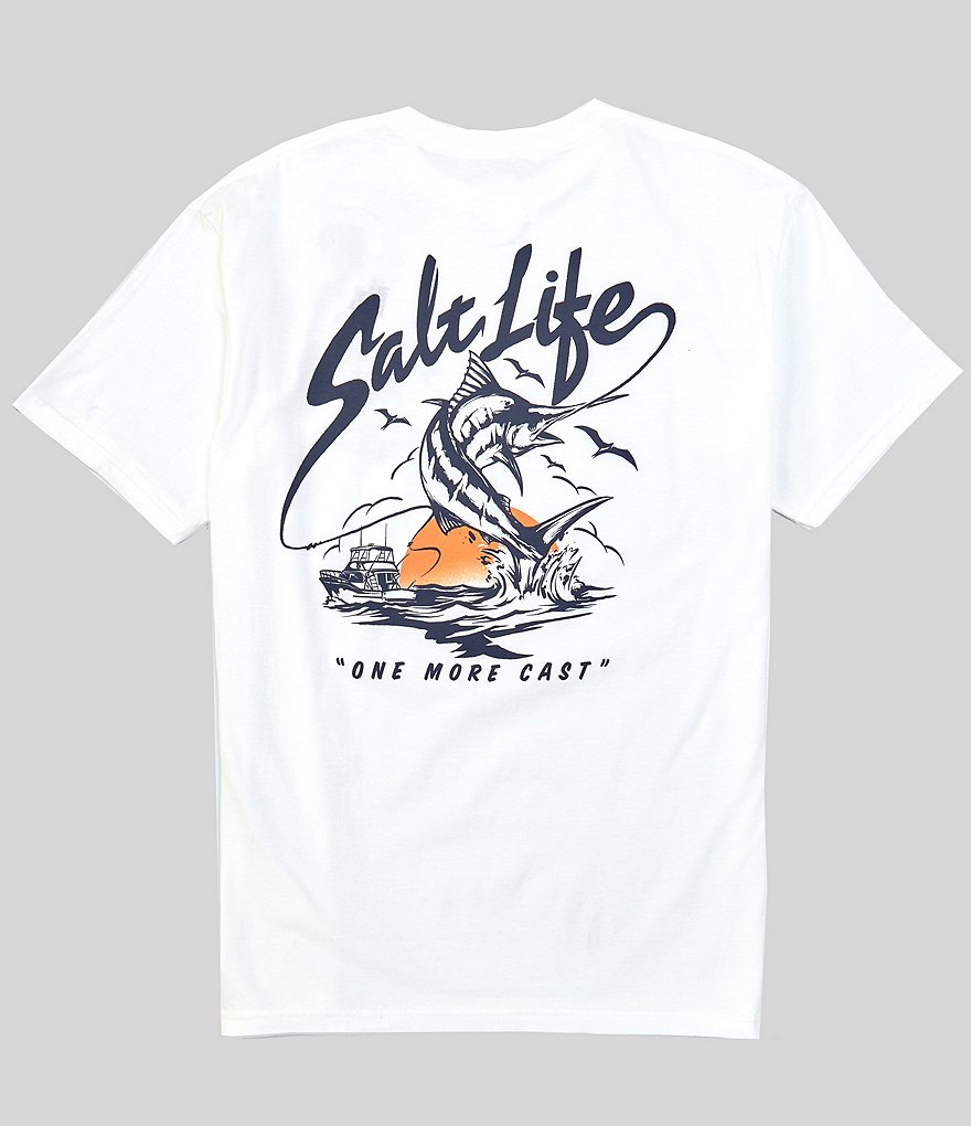 Salt Life Short-Sleeve One More Cast Graphic T-Shirt